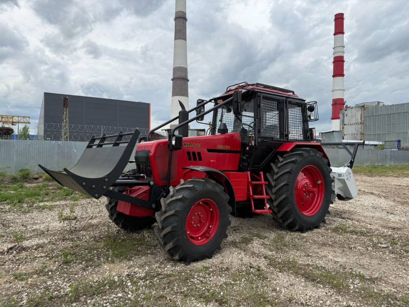 Мульчерный комплекс на базе МТЗ 1221 с измельчителем Niubo TMD 180
